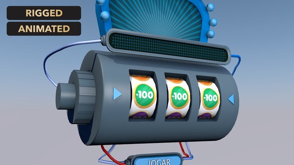 3D jackpot slot machine