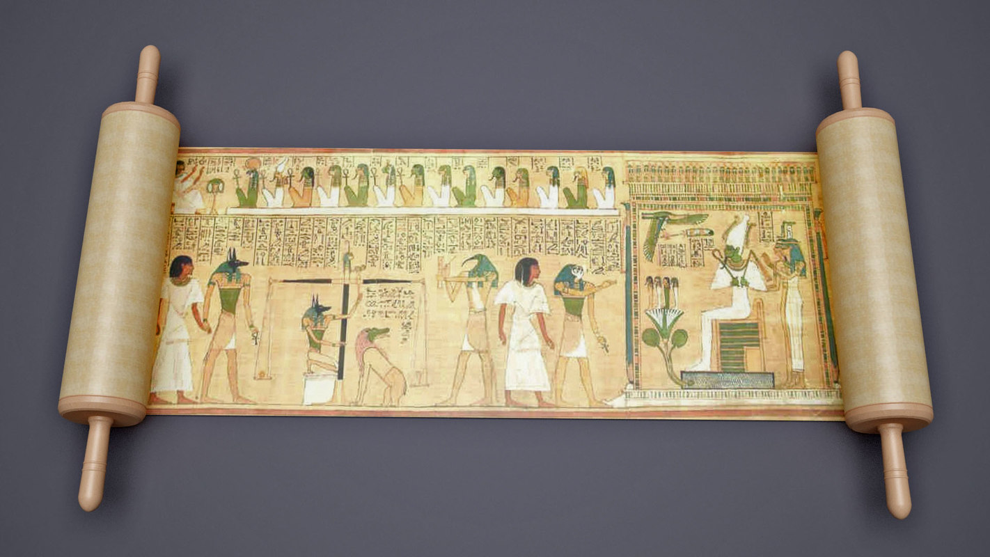 papyrus scroll ancient egypt