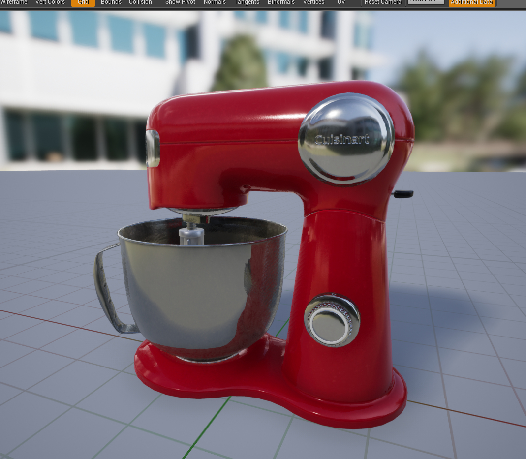 立式搅拌机3d模型