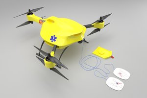 3D ambulance drone