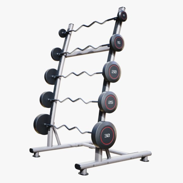 lightwave single sided barbell 3D model