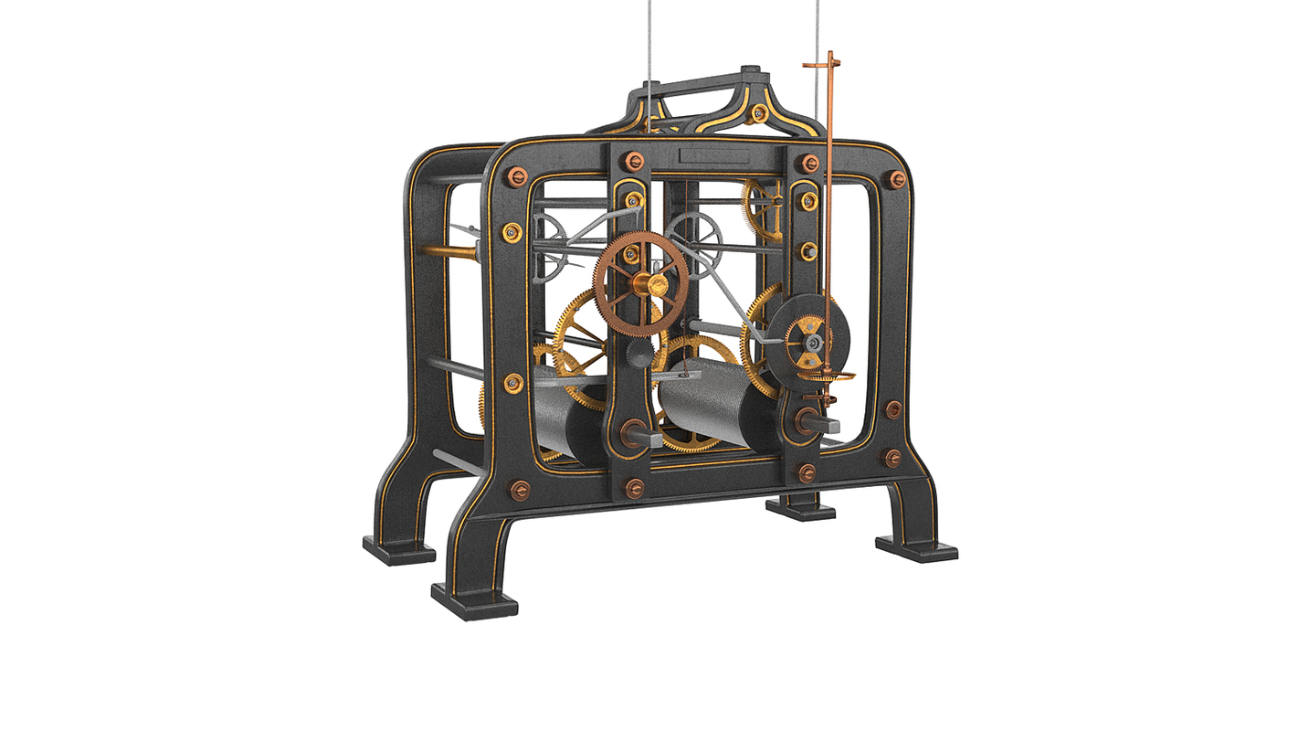 download tower clock mechanism