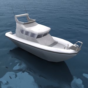 3D boat