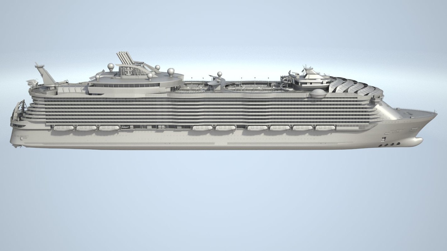 Harmony seas 3D model - TurboSquid 1319571