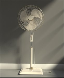 floor standing fan 3D model