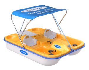 3D boat pedal model