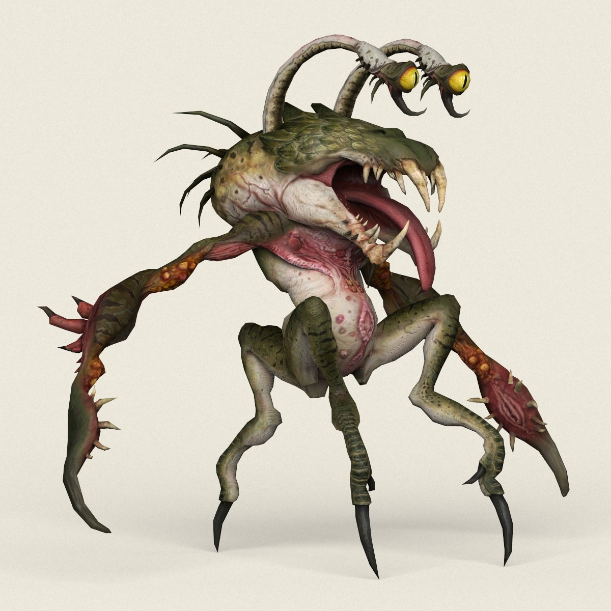 3D ready monster wild TurboSquid 1319745