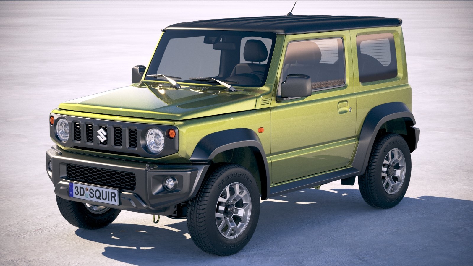 Suzuki jimny 2018 3D model - TurboSquid 1319757