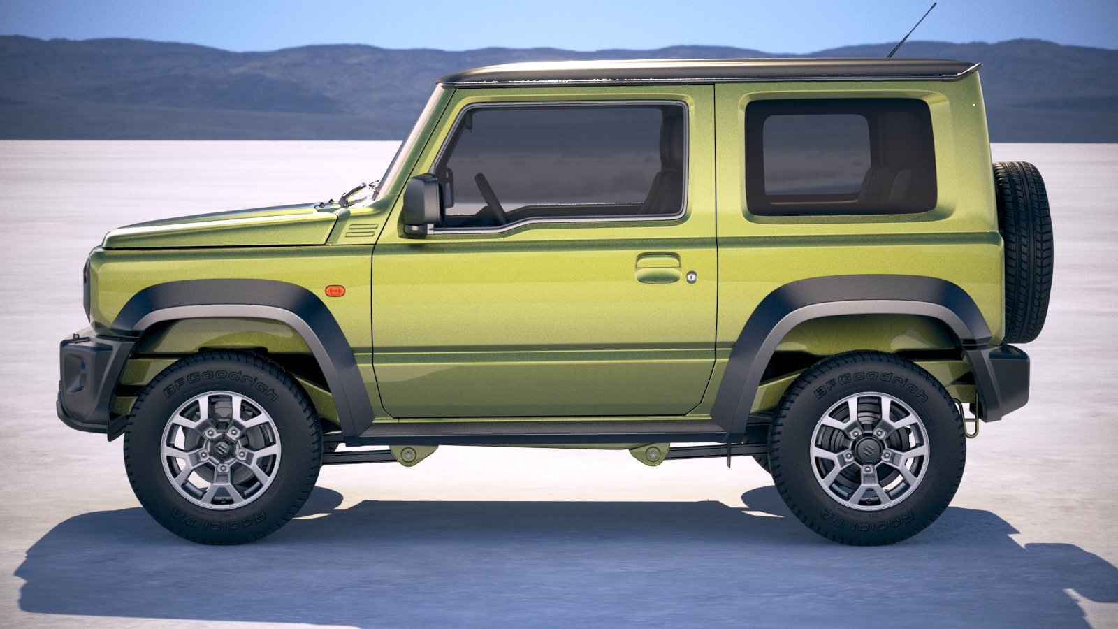 Suzuki jimny 2018 3D model - TurboSquid 1319757