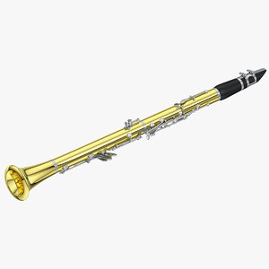 3D clarinet model