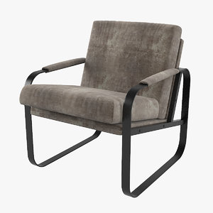 wellige fil chair 3D
