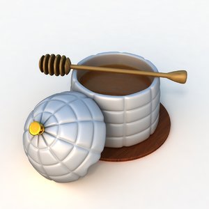 honey pot 3D model