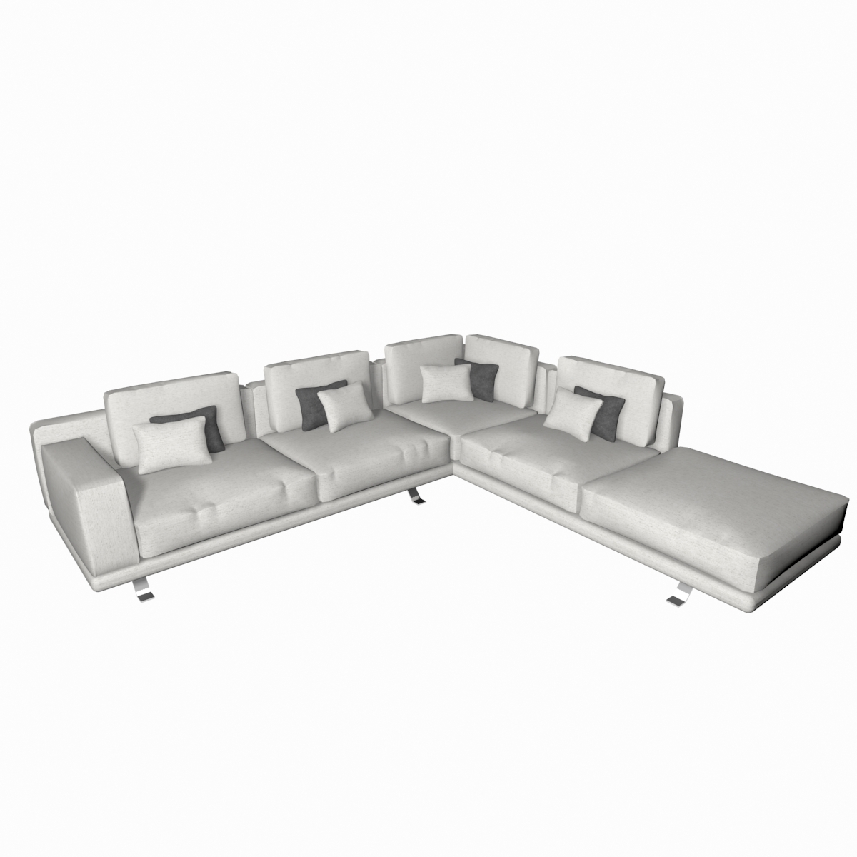 Sofa L Sectional Modern