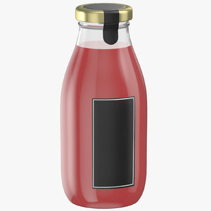 juice bottle 3D
