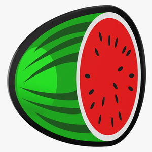 3D model video slot machine watermelon