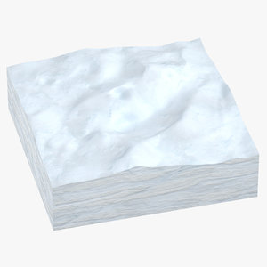 3D snow cross section 03
