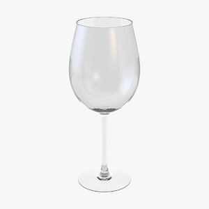 wineglass glass 3D model