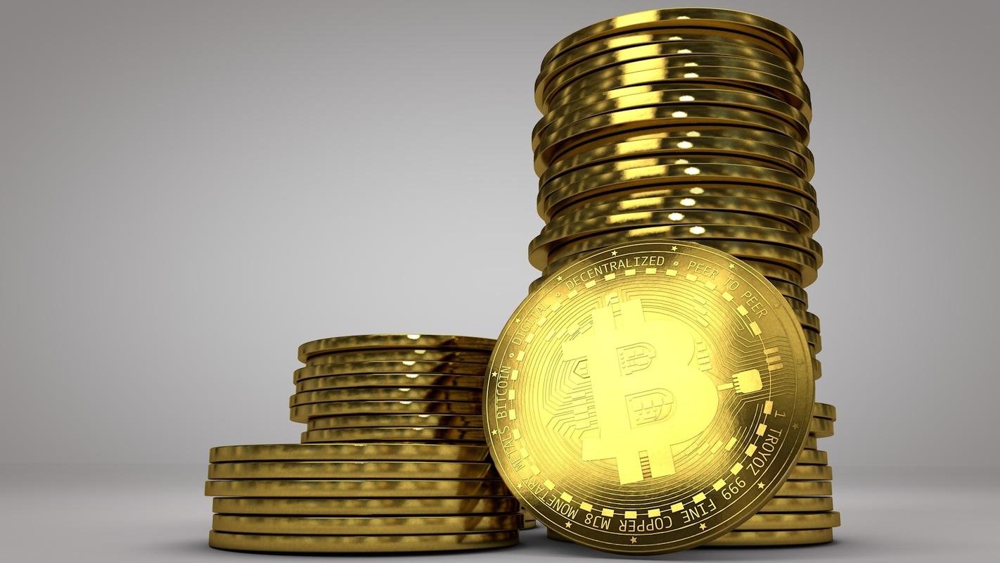 bitcoin tokens 3D