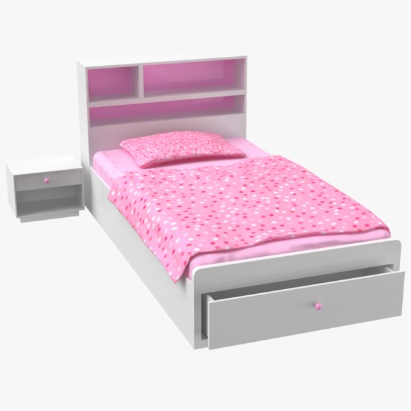 3D bed modeled model