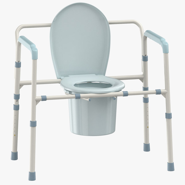 Bedside Commode Chair 3d Model Turbosquid 1321103