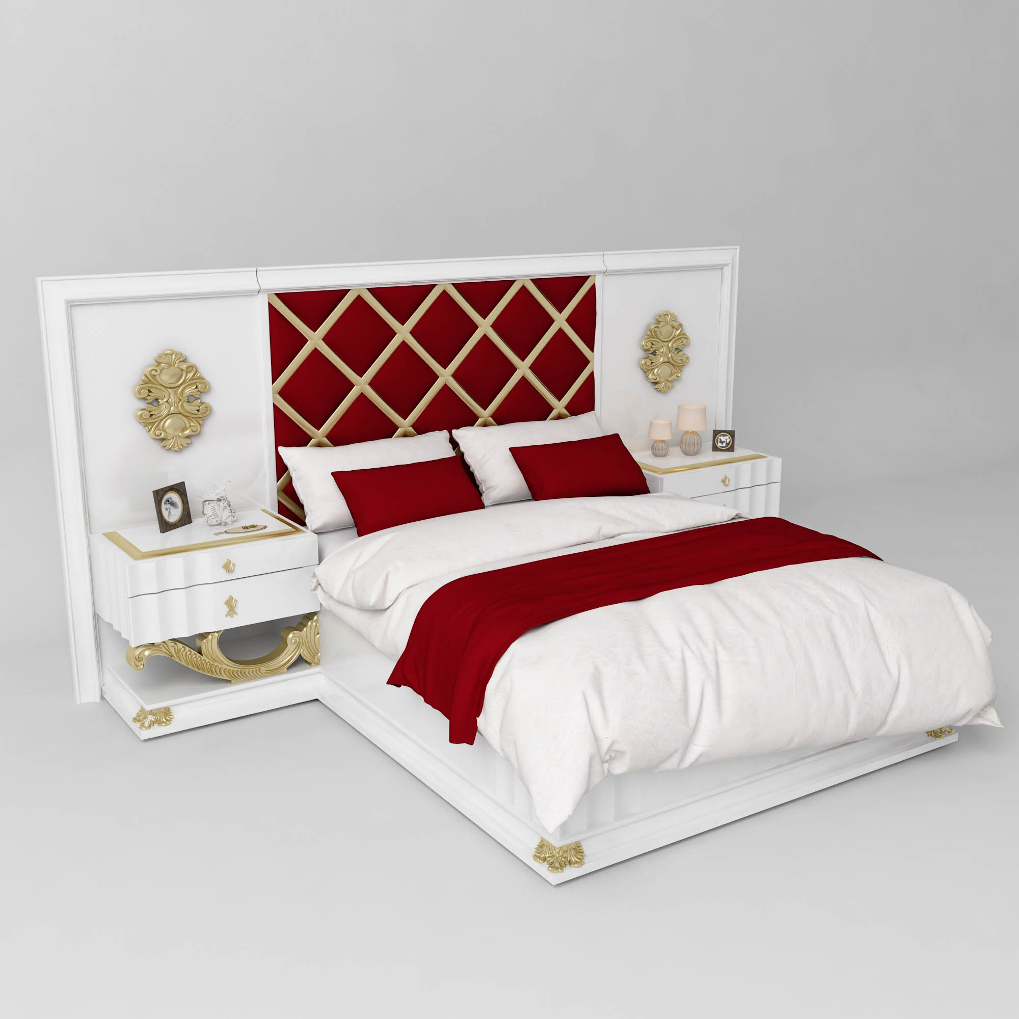 3d Model Dante Bedroom Furniture Turbosquid 1321155