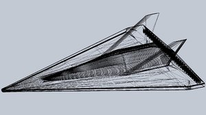 design ssto spaceplane rocket model