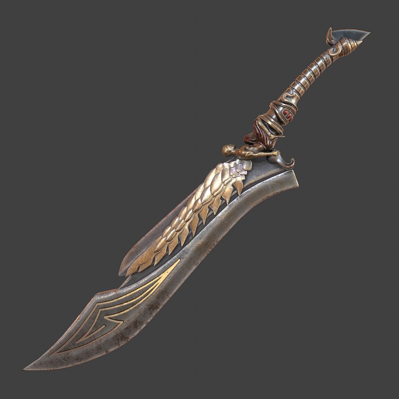 Fantasy sword 13 model - TurboSquid 1321859