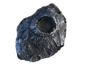 3D asteroid hd model