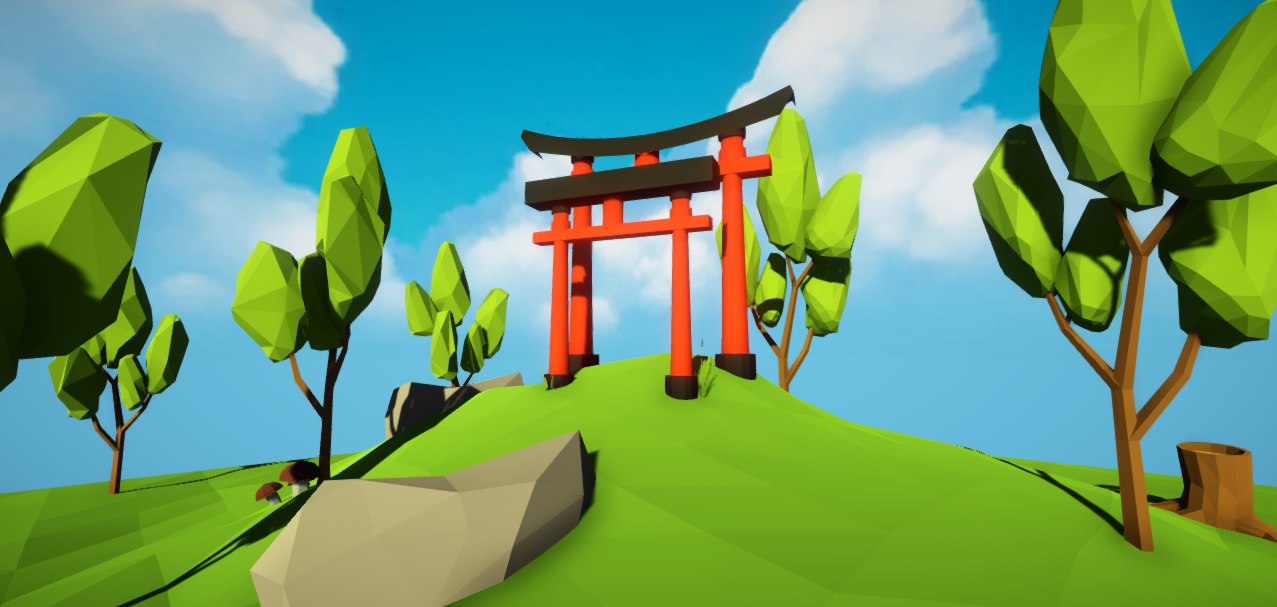 鸟居日本门3d模型