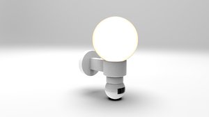 3D lamp light model