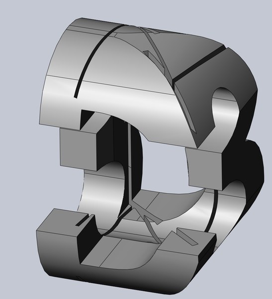 puzzle logo 3D model