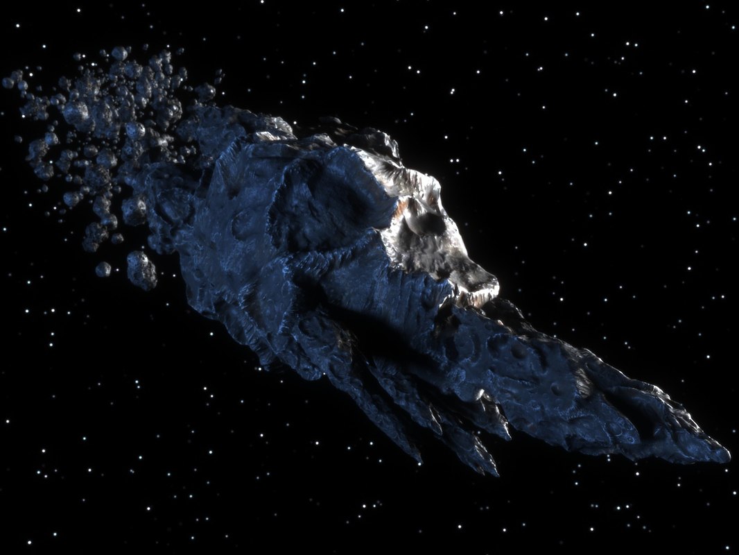 Dark comet model - TurboSquid 1322522