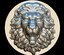 lion mask maschera leone 3D