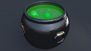 cauldron 3D model