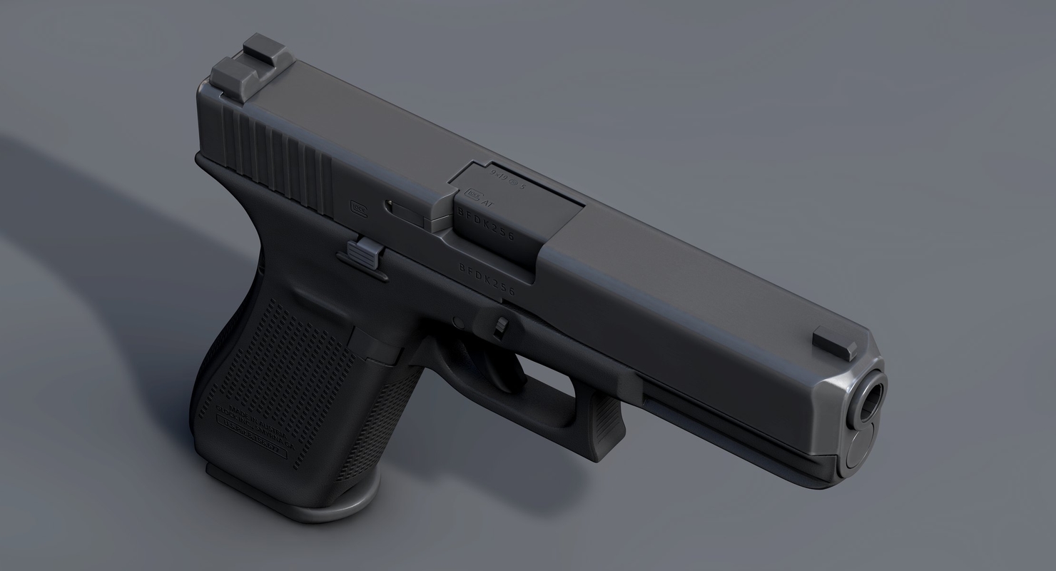 3D model glock 17 gen 5 - TurboSquid 1322941