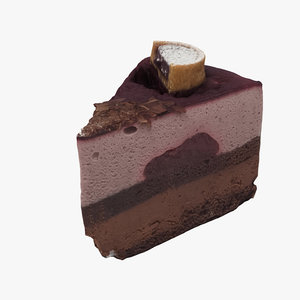 cake realistic 3D model