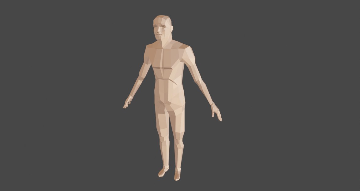 Basic character rigged blender 3D TurboSquid 1323323