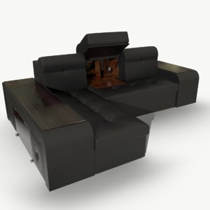 sofa safe 3D model