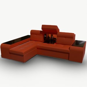 3D model sofa safe
