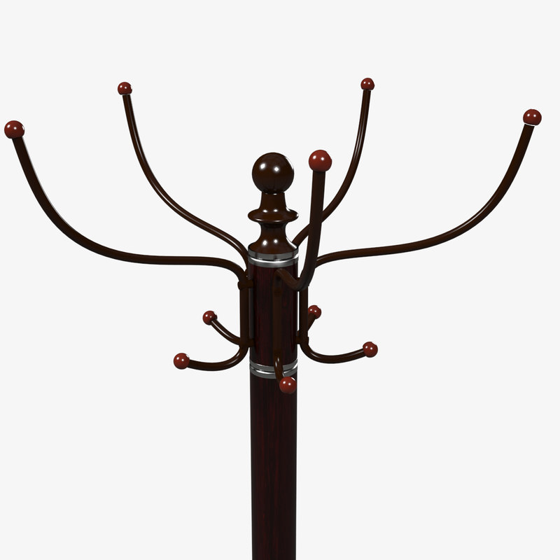 Coat hanger stand 3D model TurboSquid 1323378