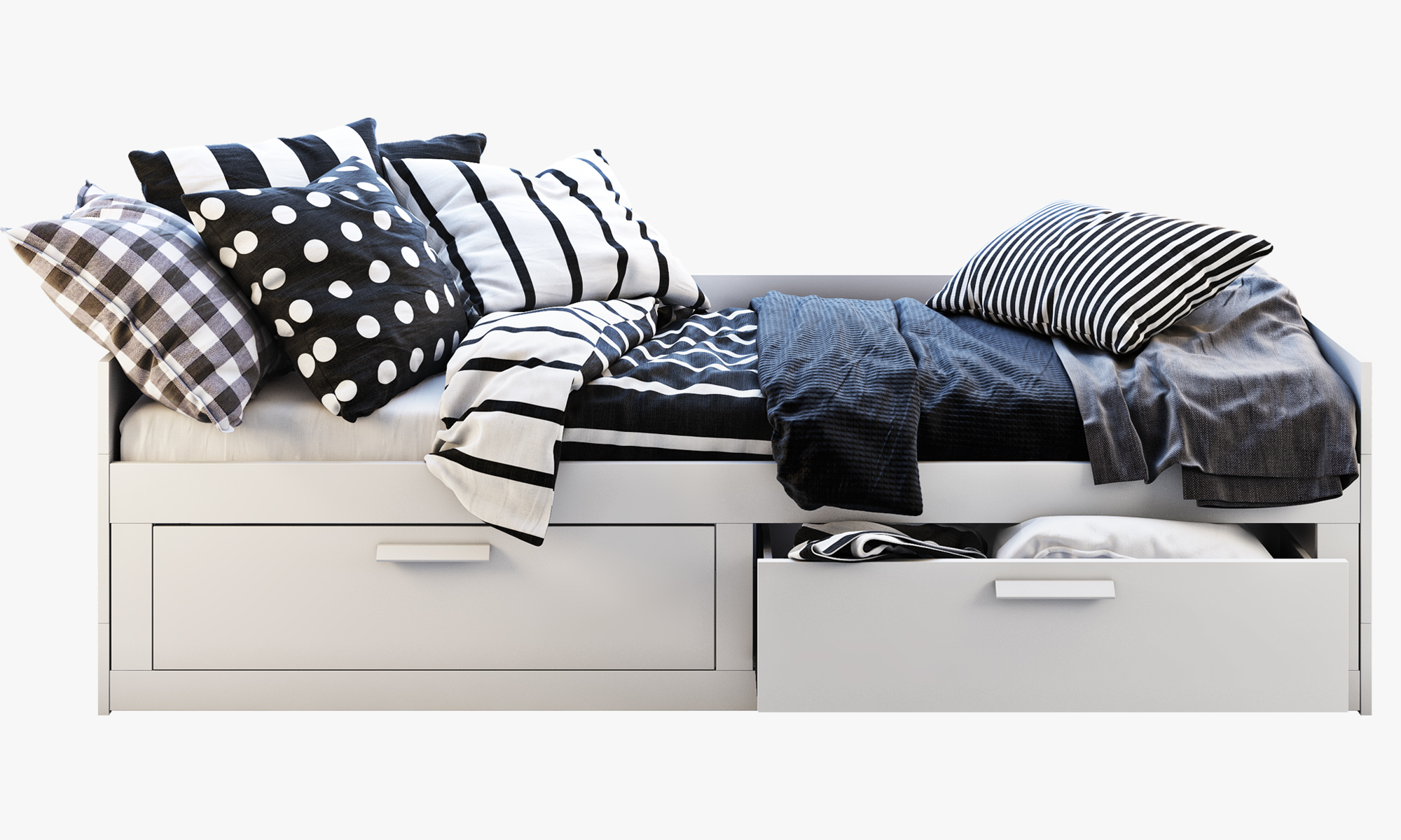 3d Ikea Brimnes Turbosquid 1323460