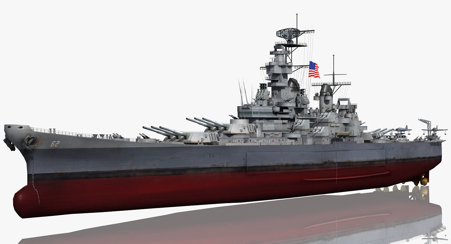 3D uss new 1942-1945 model - TurboSquid 1323468