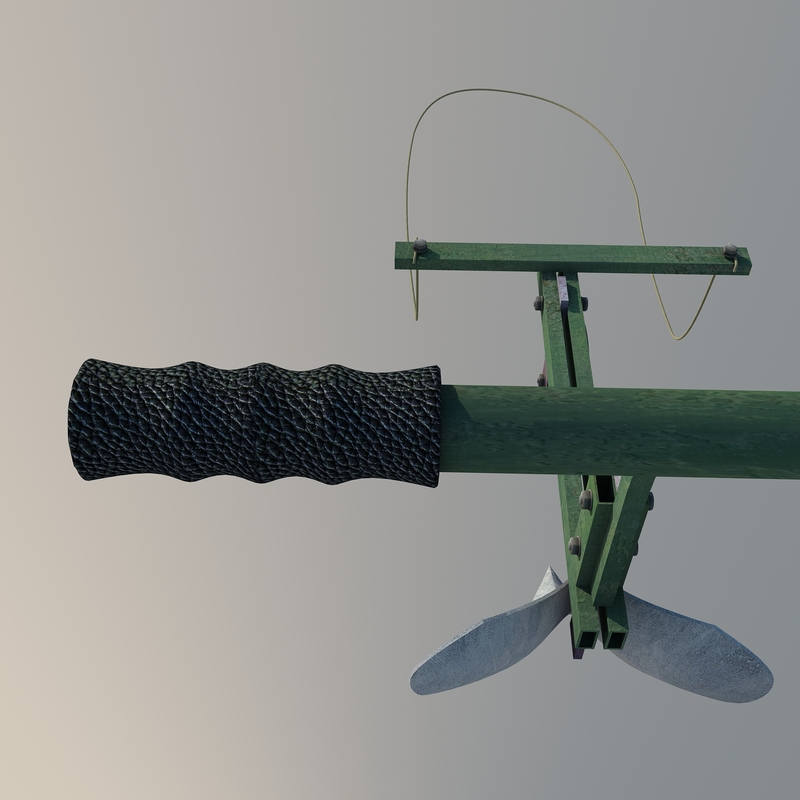 Hand plow model TurboSquid 1323471