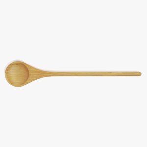 wooden spoon 3D model