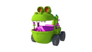 reptar wagon 3D