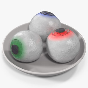 candy eyeballs 1 3D model