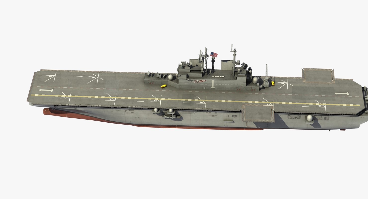 3D uss wasp lhd-1 - TurboSquid 1323709