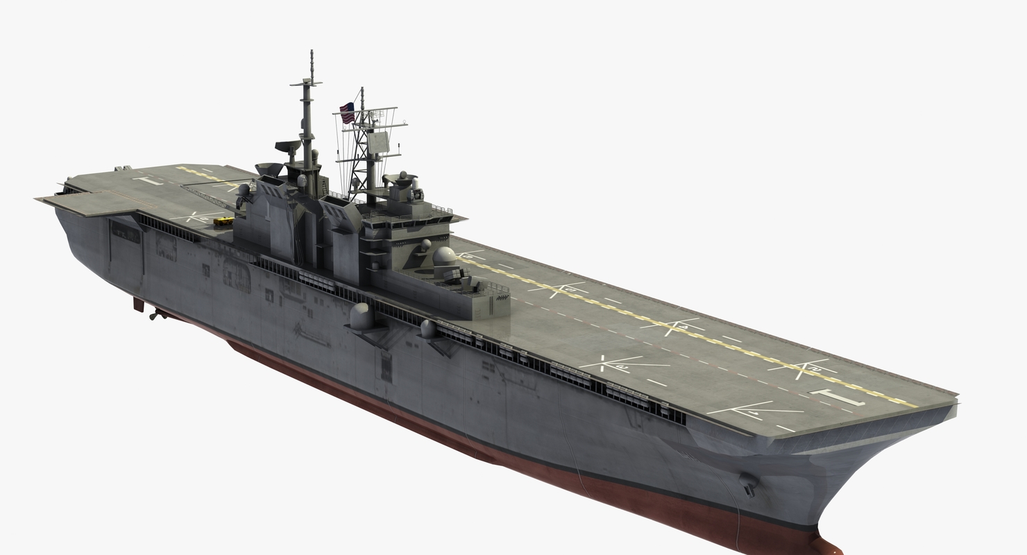 3D uss wasp lhd-1 - TurboSquid 1323709