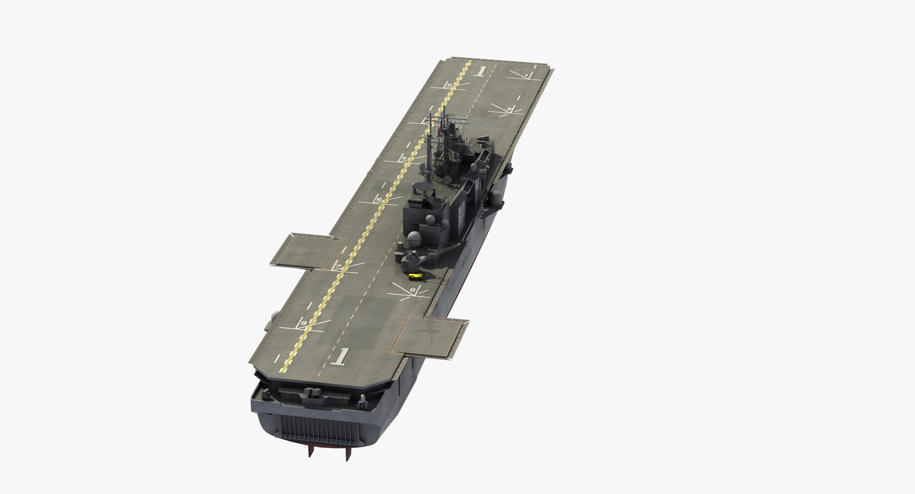 3D uss wasp lhd-1 - TurboSquid 1323709