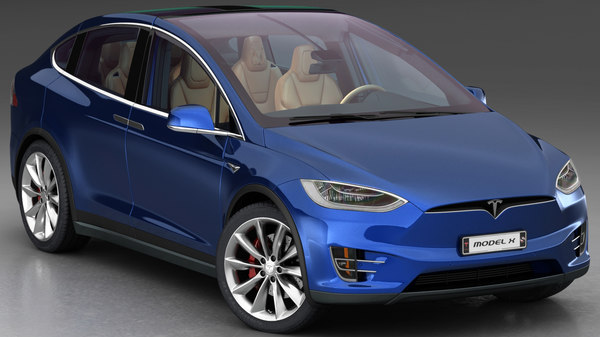 3D tesla x 2018 model